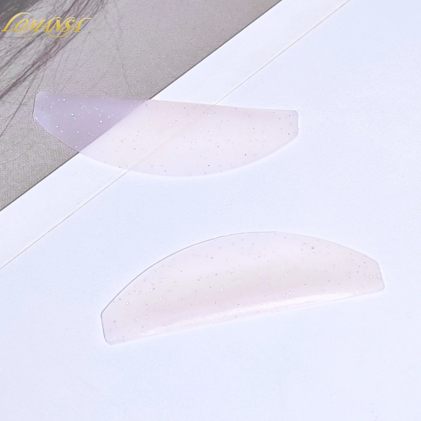Lomansa 1 Pair Silicone Lash Softening Pads – Eyelash Perm Rods & Shields for Lash Lifting, Professional Eyelash Accessories